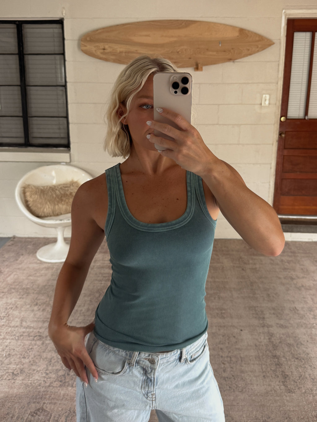 Outfit Repeater Vintage Ribbed Tank