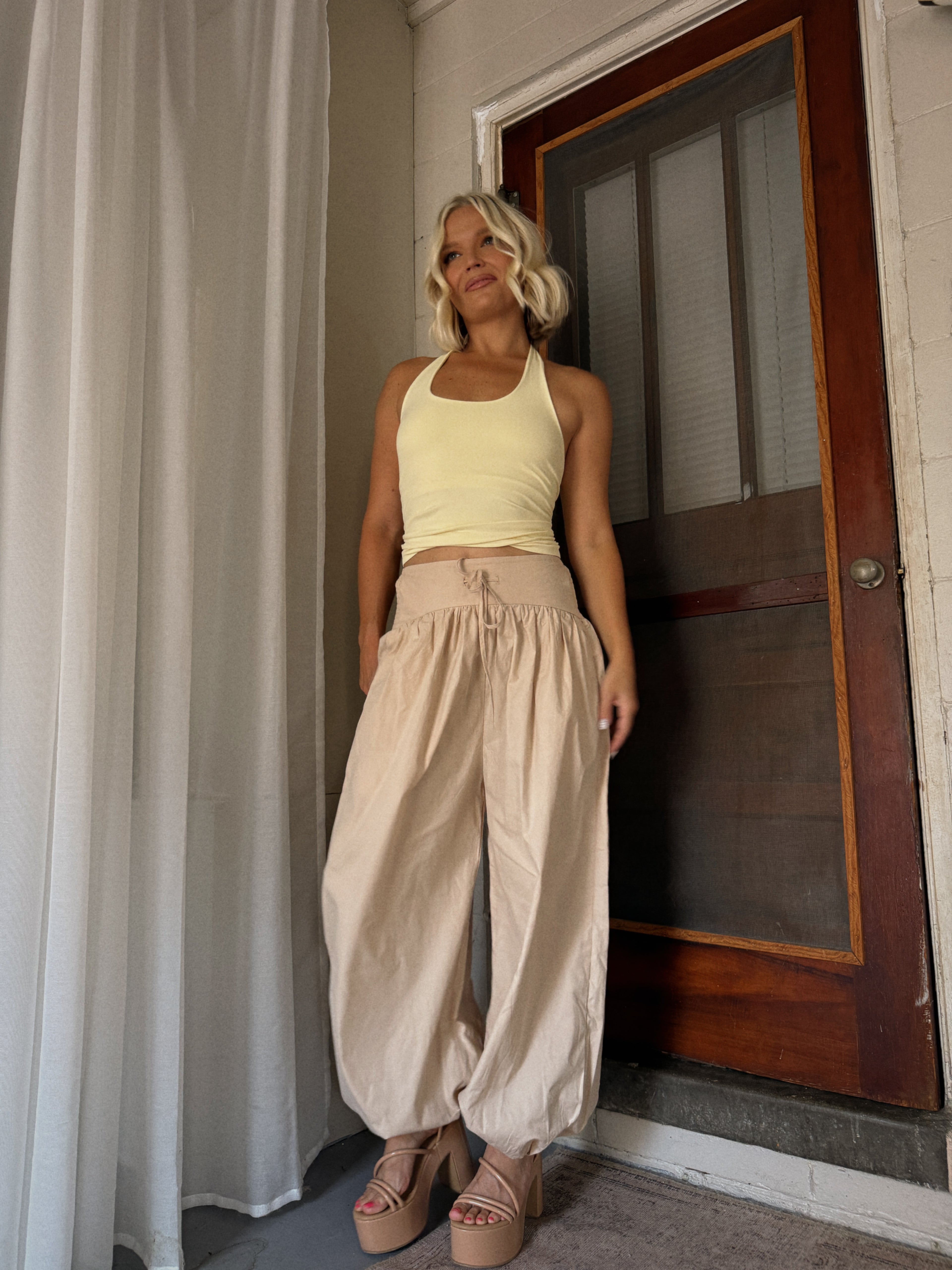 Archive Utility Pleated Balloon Leg Pants
